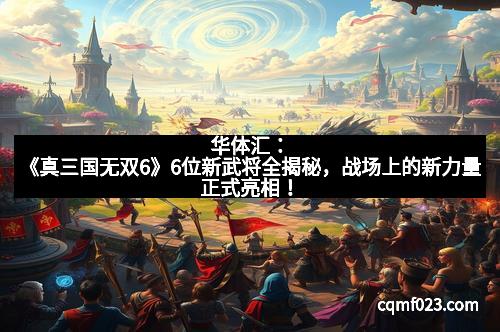 华体汇：《真三国无双6》6位新武将全揭秘，战场上的新力量正式亮相！